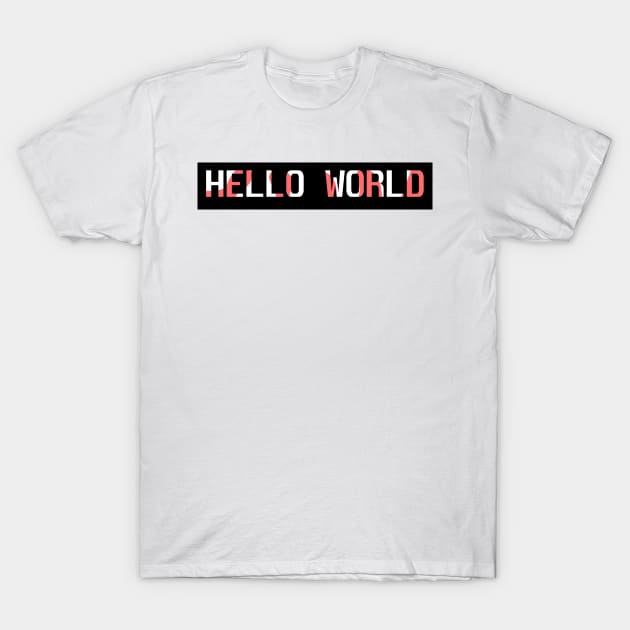 Hello World T-Shirt by enflow